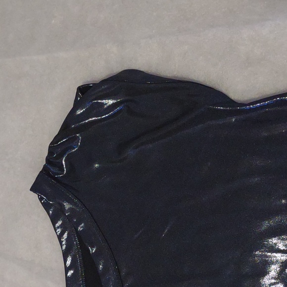 NWT Torrid | Liquid Black Blouse - Picture 10 of 10